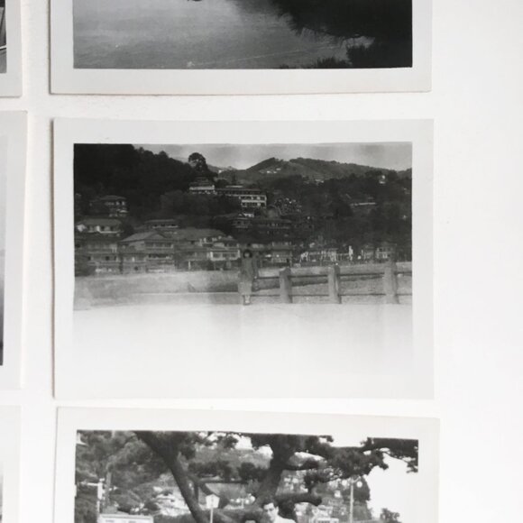Vintage Black & White Japanese Asian Japan Photos Snapshot Lot of 6 - Picture 5 of 6
